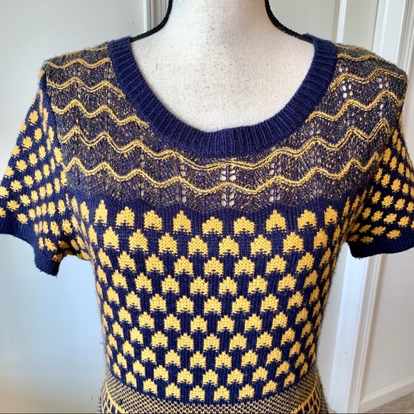 ROMEO & JULIET COUTURE Knir Sweater Dress—SZ. SM - Picture 3 of 13